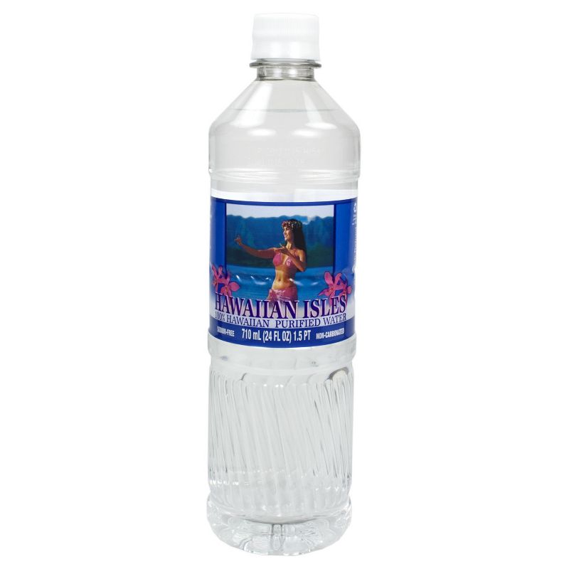 Hawaiian Isles Purified Water - 24 fl oz Bottle