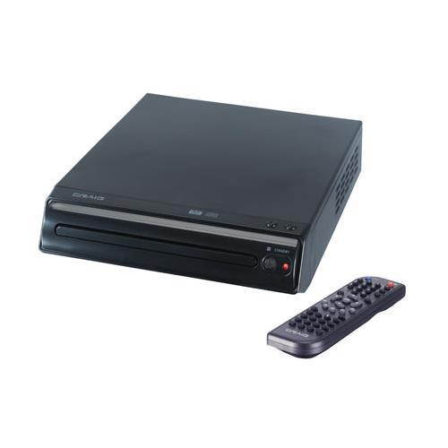 CRAIG CVD401A Compact HDMI DVD Player with Remote in Black