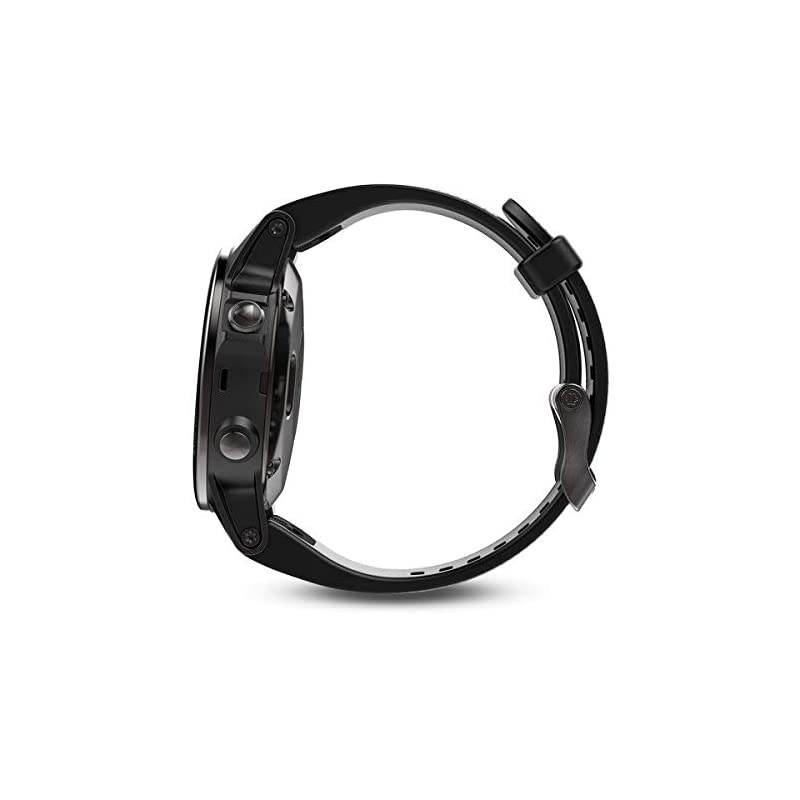 fenix 5s, Premium and Rugged Smaller-Sized Multisport GPS Smartwatch, Sapphire Glass, Black