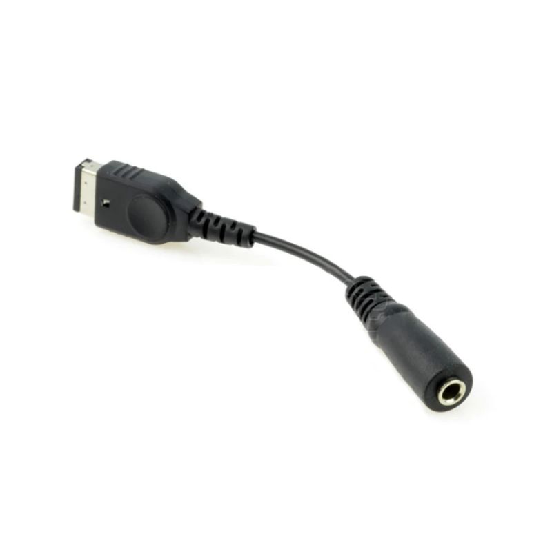 5pcs/lot Earphone Adapter Black for GBA SP Gameboy Game boy Advance SP