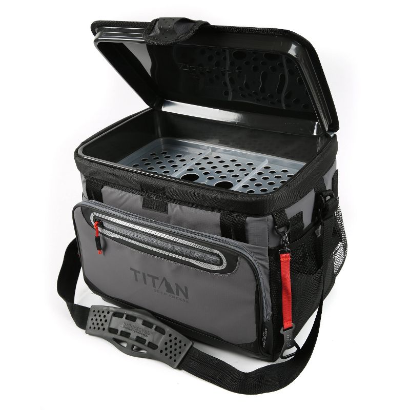 California Innovations Titan Deep Freeze 20qt Zipperless HardBody Cooler - Gray