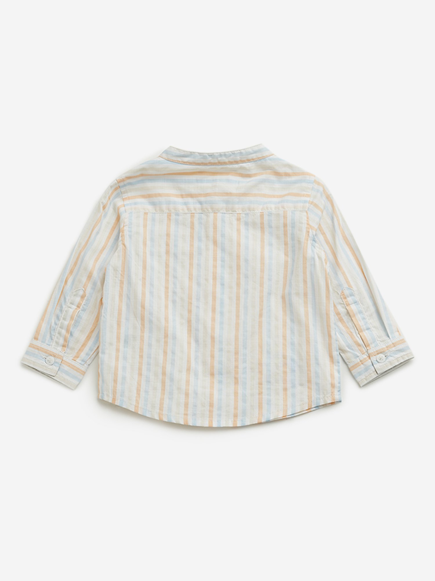 Ed-a-Mamma Baby Yellow Striped Shirt