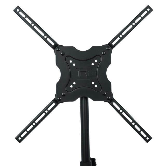 Gator Cases Deluxe Quadpod A/V Stand with LiftEEZ Piston for 65" Displays, Black