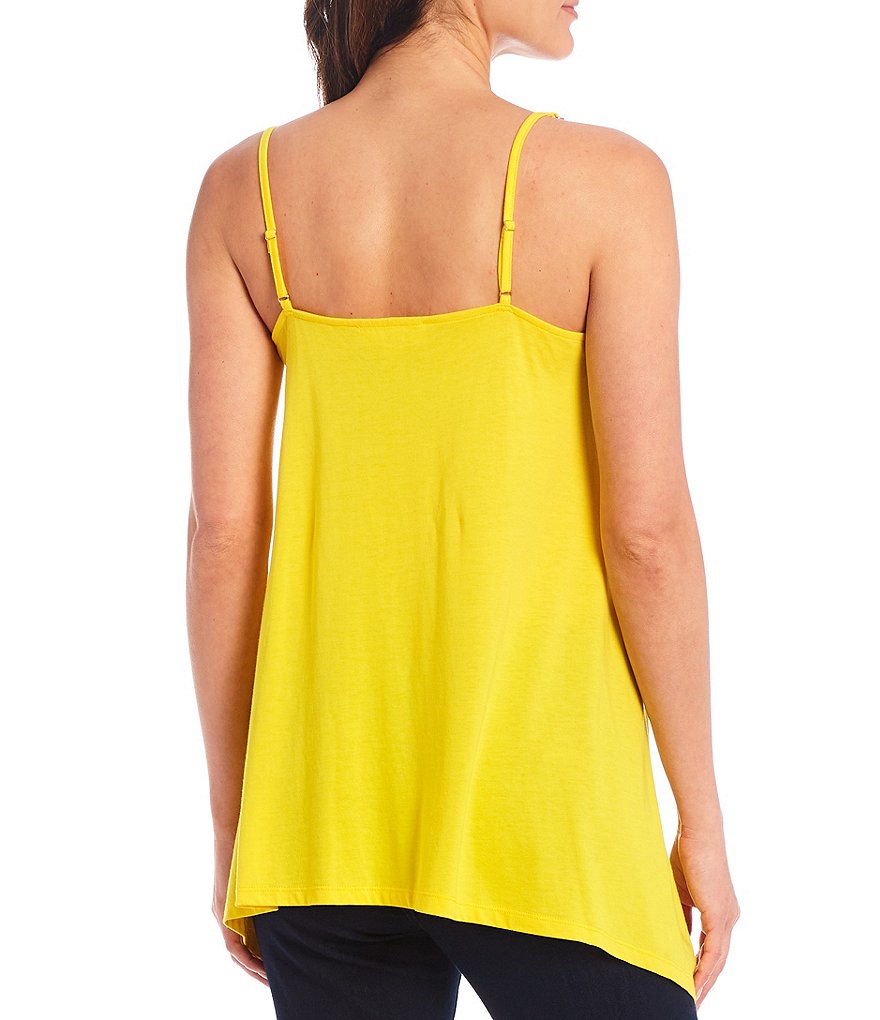 MICHAEL Michael Kors Knit Jersey V-Neck Chain Strap Tank