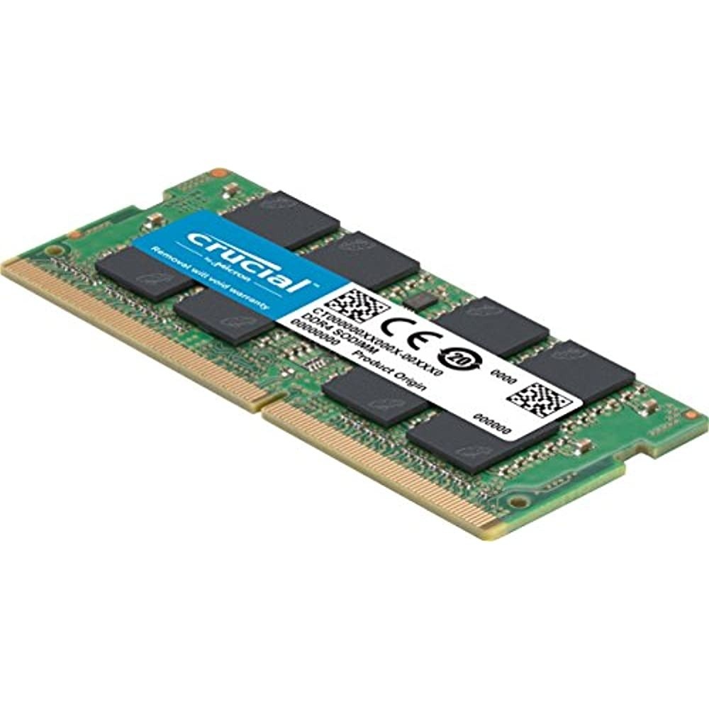 Crucial 32GB Single DDR4 3200 MT/s CL22 SODIMM 260-Pin Memory - CT32G4SFD832A