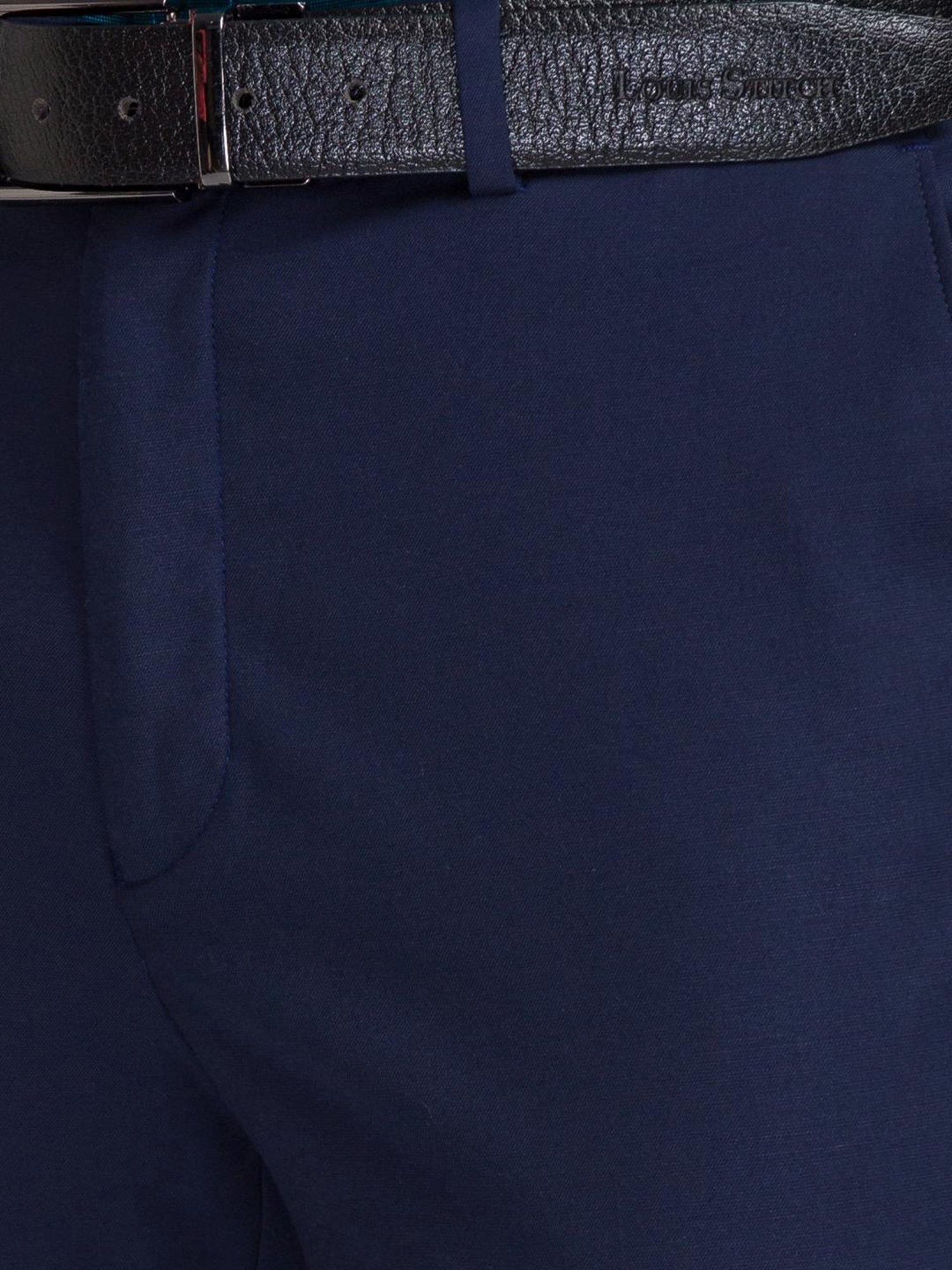 Park Avenue Blue Classic Fit Trousers