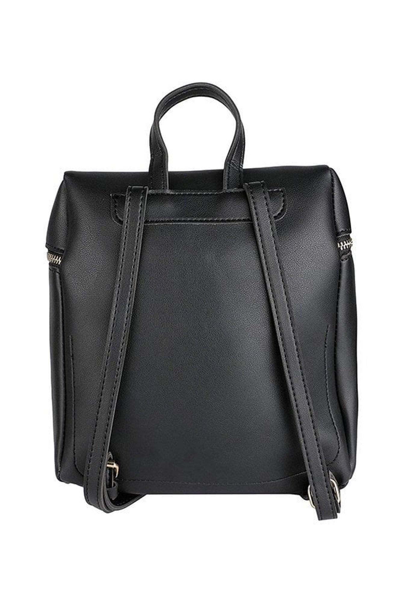 Gio Collection Black Solid Backpack