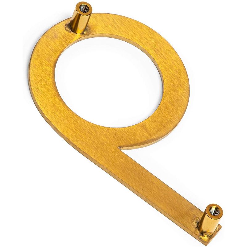 House Numbers Mounting Plate Black 3 Spaces - Hearth & Hand™ with Magnolia