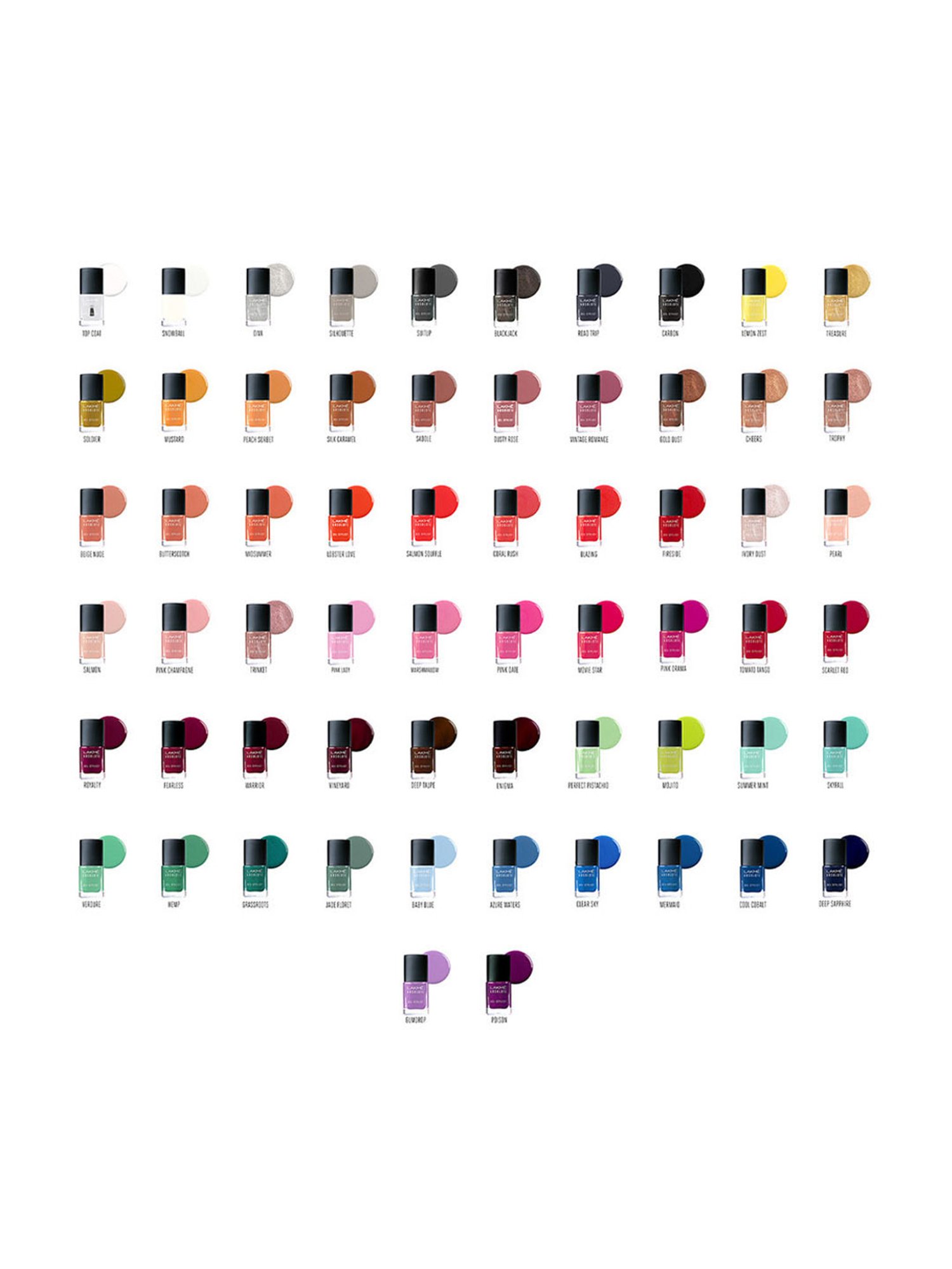 Lakme Absolute Gel Stylist Nail Color Azure Waters - 12 gm