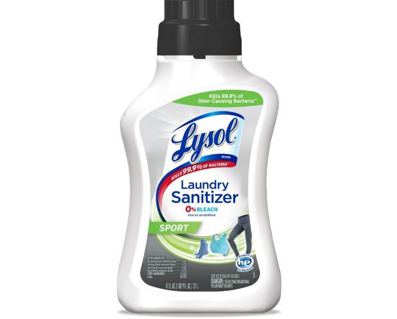 Lysol Laundry Sanitizer Sport 0% Bleach – 41oz