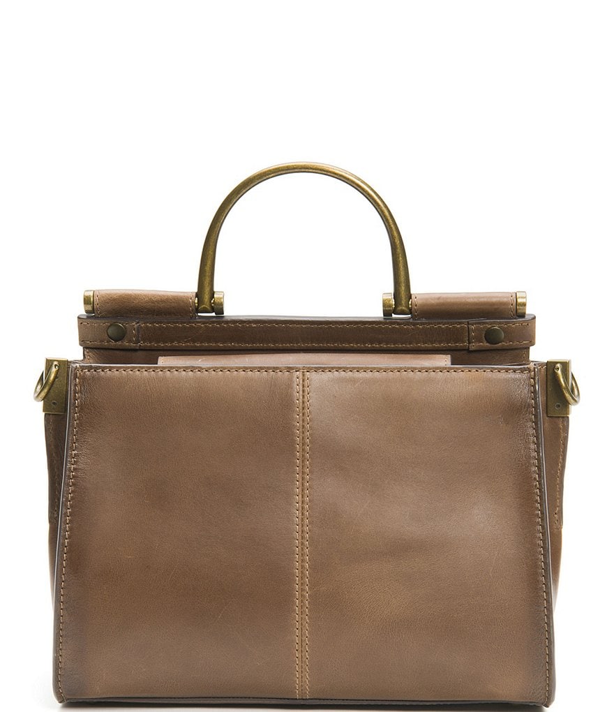 Frye Farrah Top Handle Leather Satchel Bag