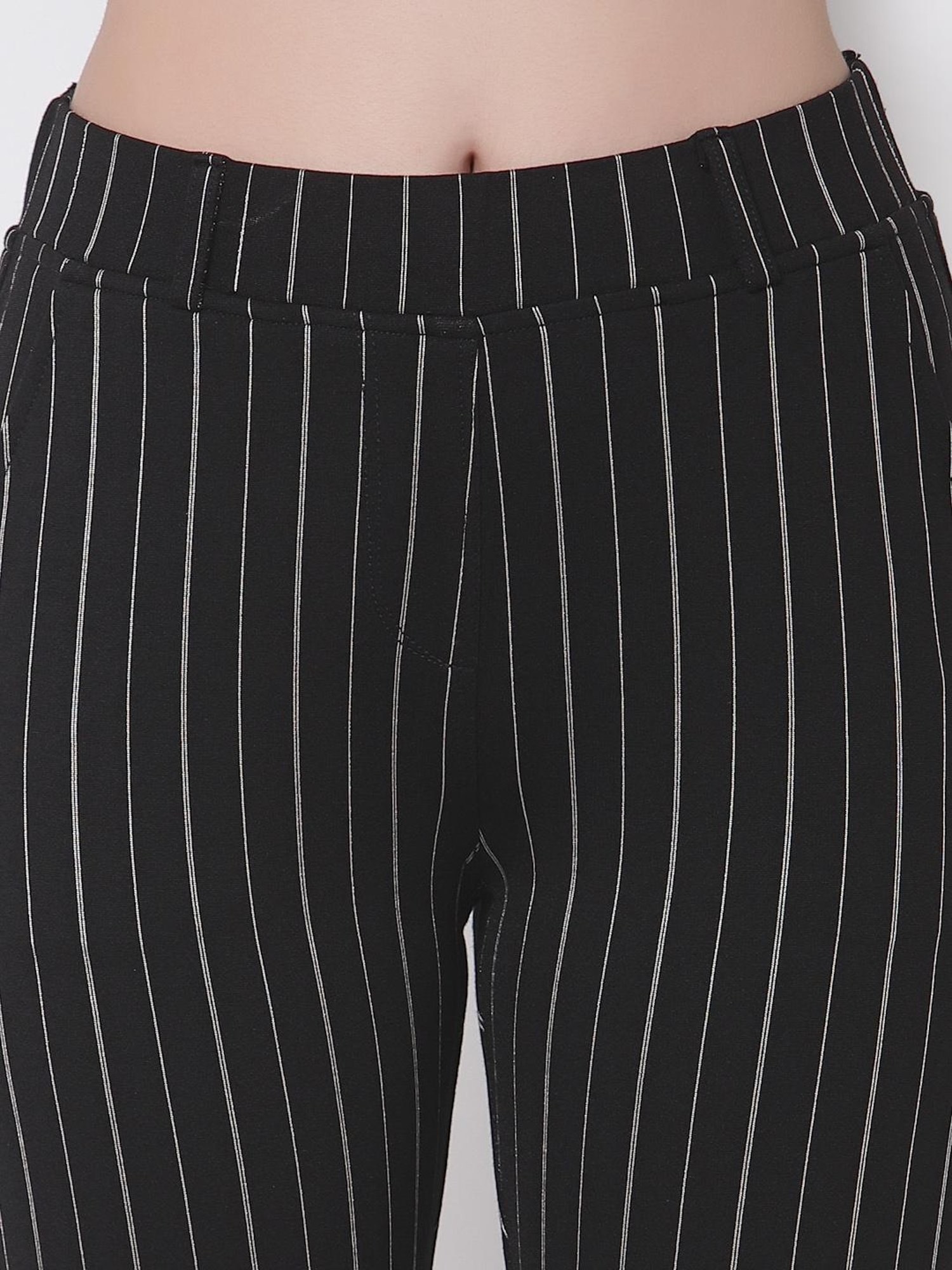 Westwood Black Striped Jeggings