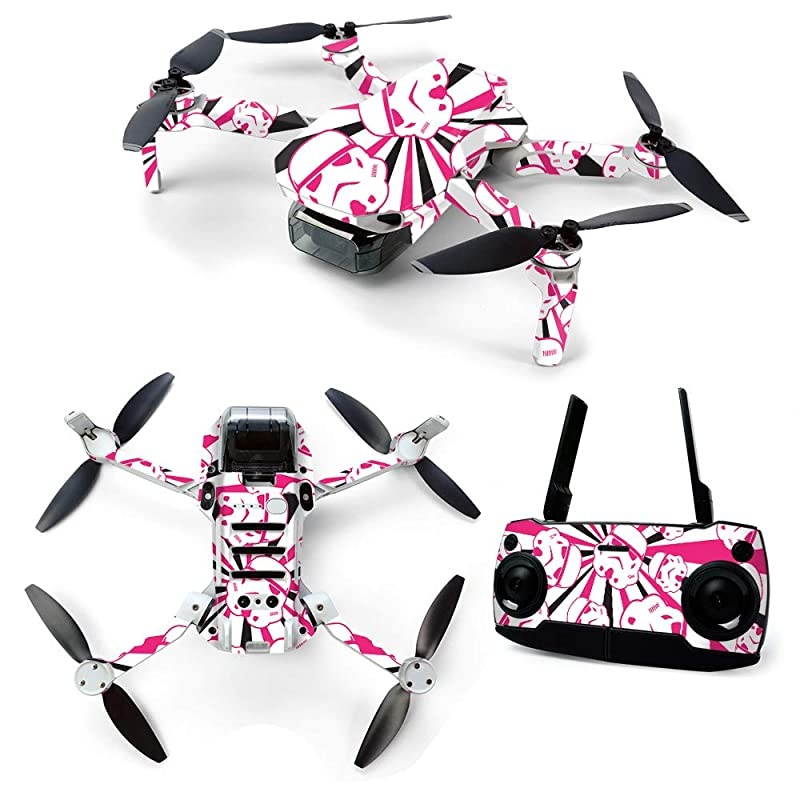 Skin for DJI Mavic Mini Portable Drone Quadcopter Pink Trooper Storm | Protective Durable and Unique Vinyl Decal wrap cover | Easy To Apply Remove and Change Styles | Made in the USA