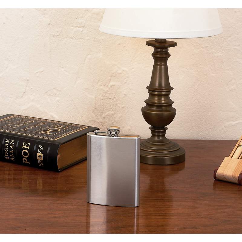 Maxam® 8oz Stainless Steel Flask