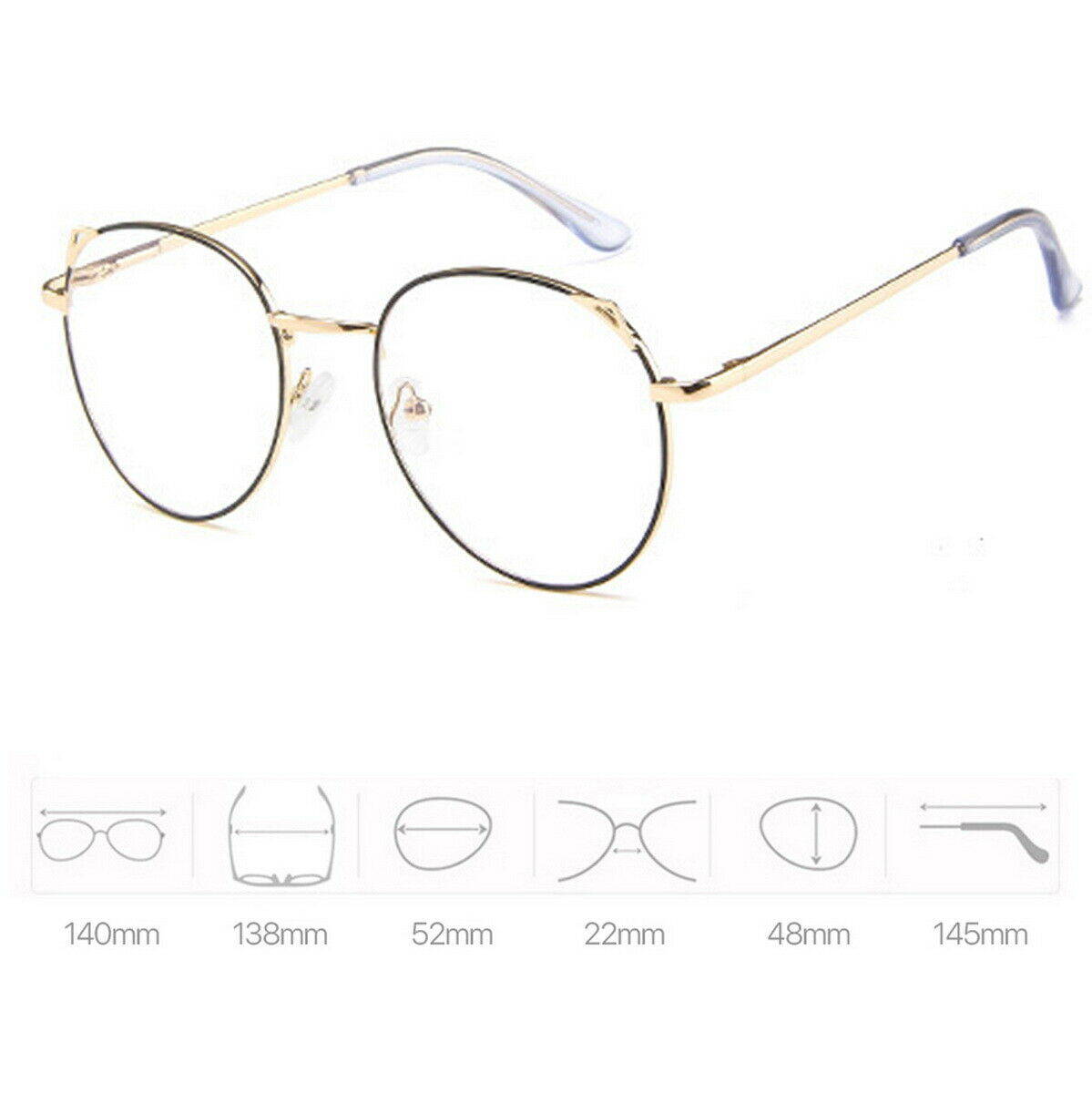 Computer Glasses Anti Fatigue Blue Light Blocking Gaming UV Protective for Girl