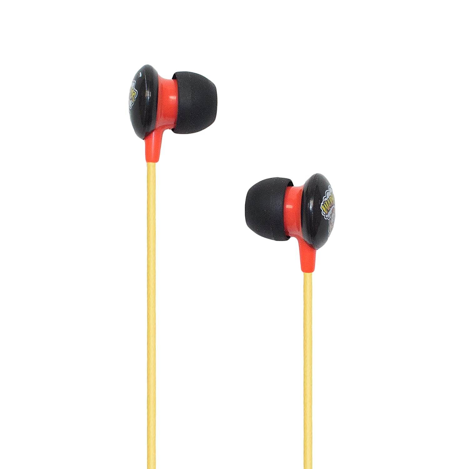 iHip WARHEADS Candy Stereo Earbud with Built-in Mic for Apple Android Compatible Gifts for Kids Teens Earbuds for Boys and Girls Fun and Collectible