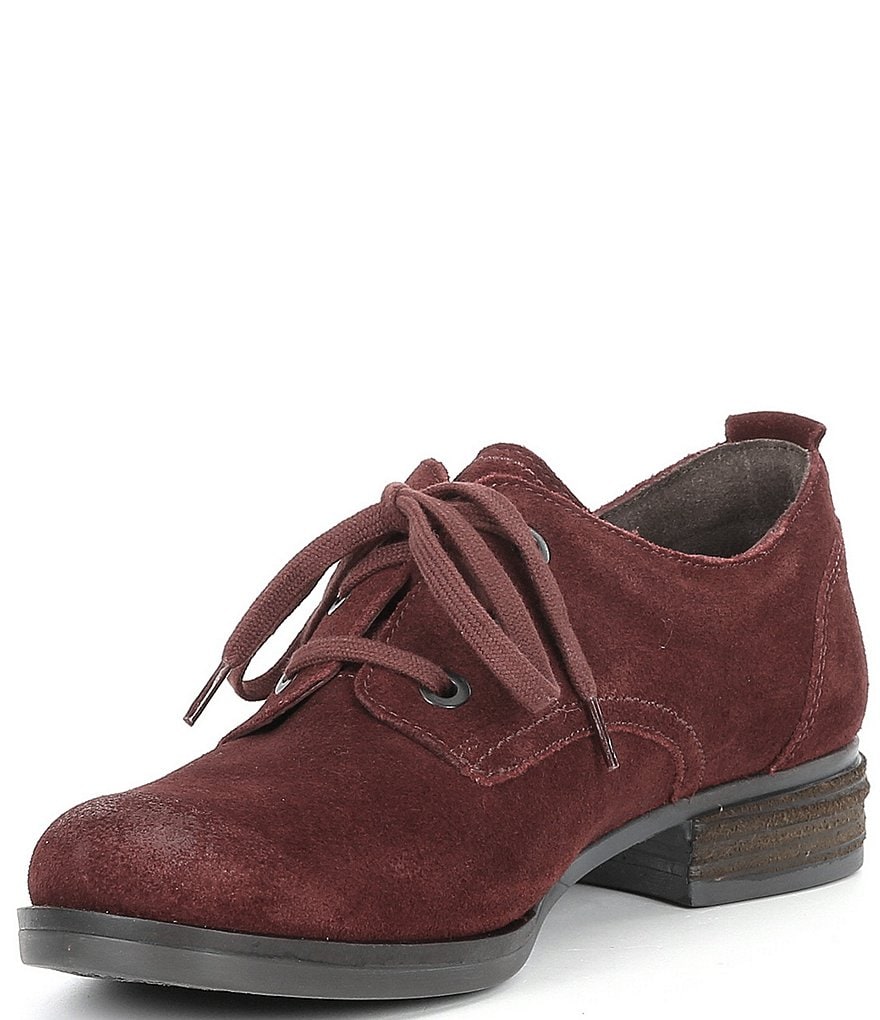 Josef Seibel Sanja 08 Suede Lace-Up Oxfords