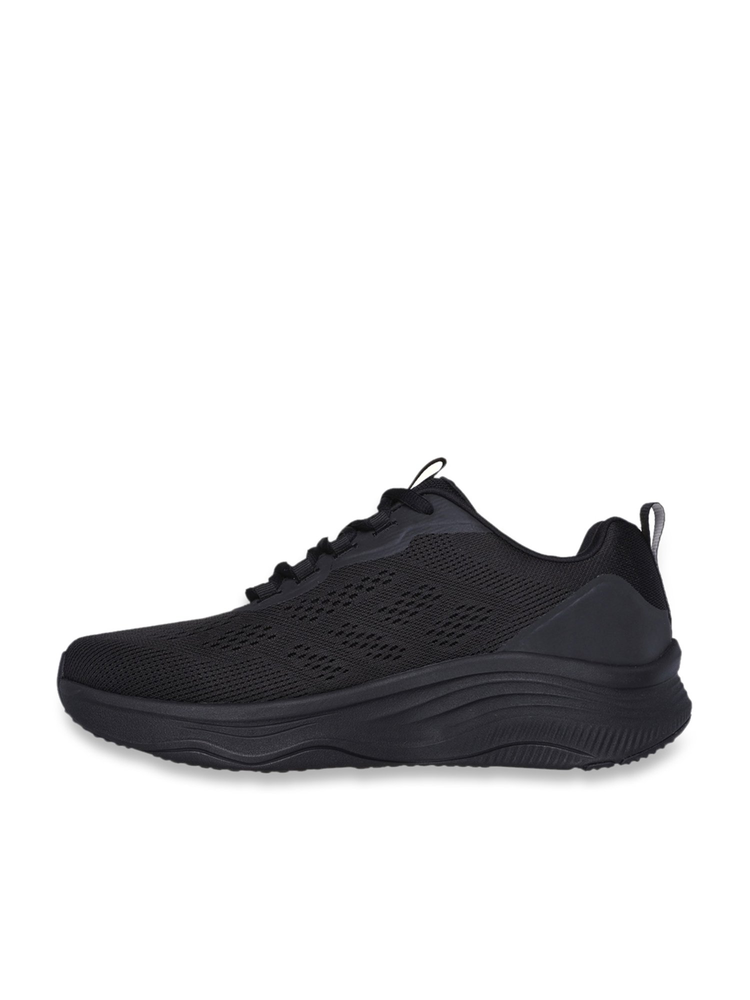 Skechers Men's D'LUX FITNESS - NEW AFFINITY Jet Black Casual Sneakers