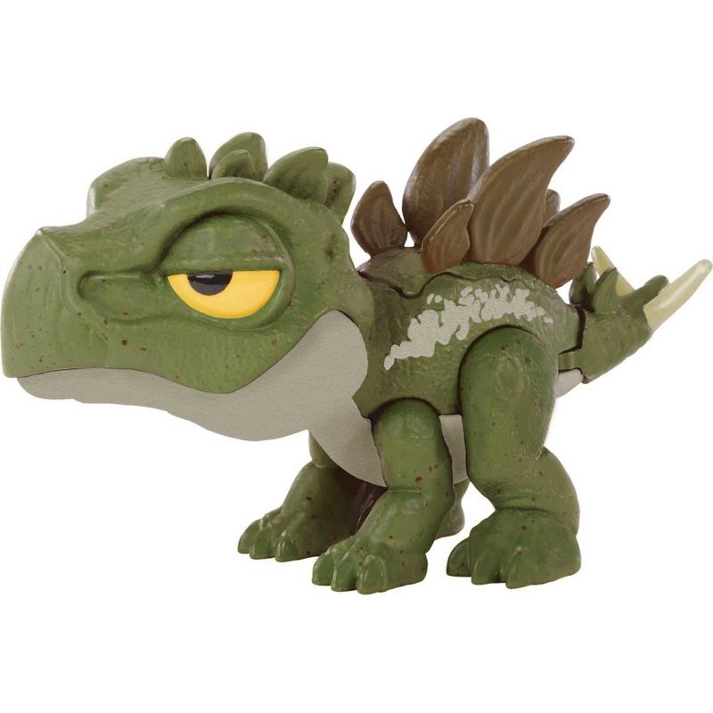 Jurassic World Snap Squad Attitude Stegosaurus Figure