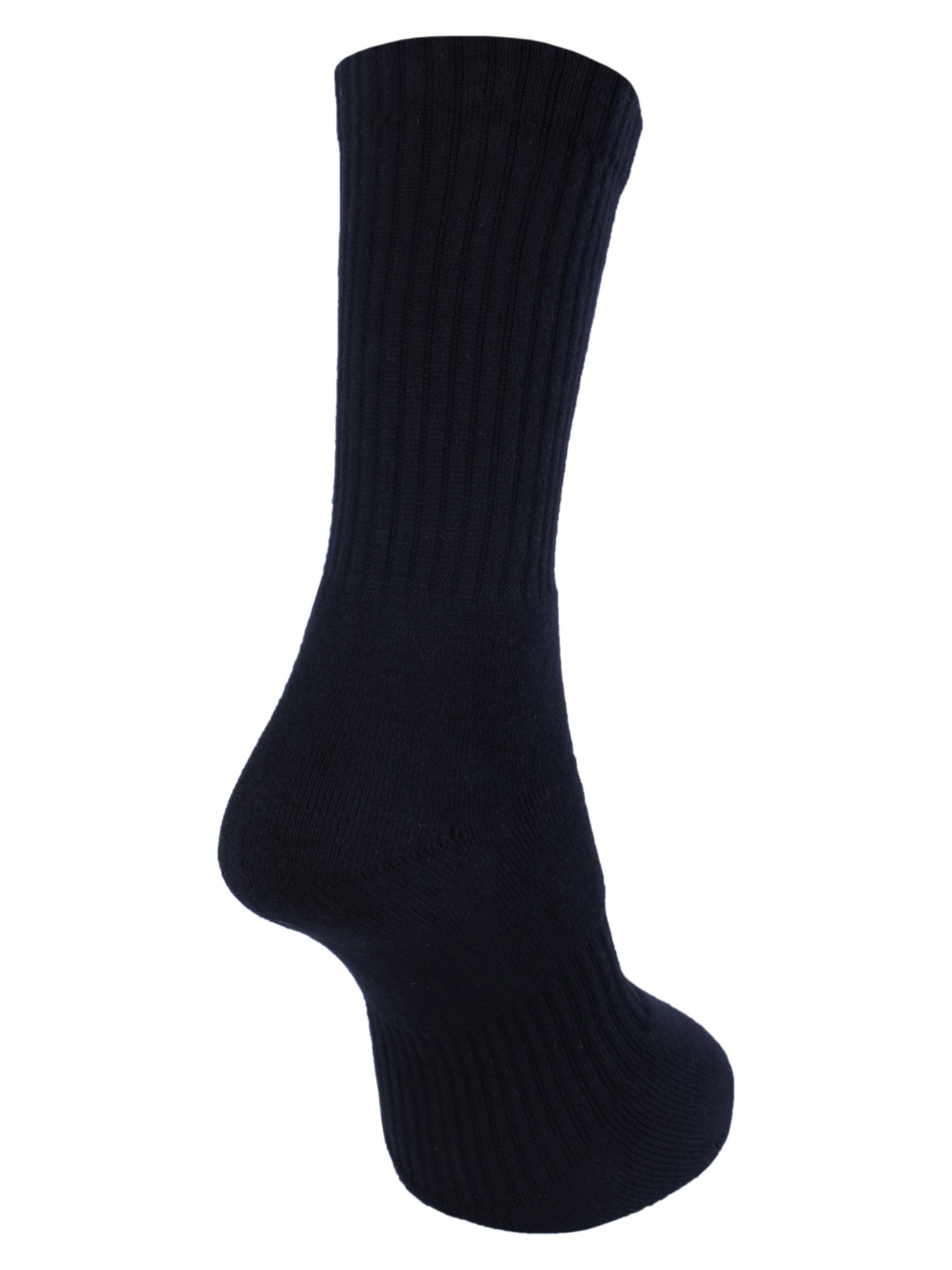 Dollar Navy Cotton Free Size Socks - Pack of 3