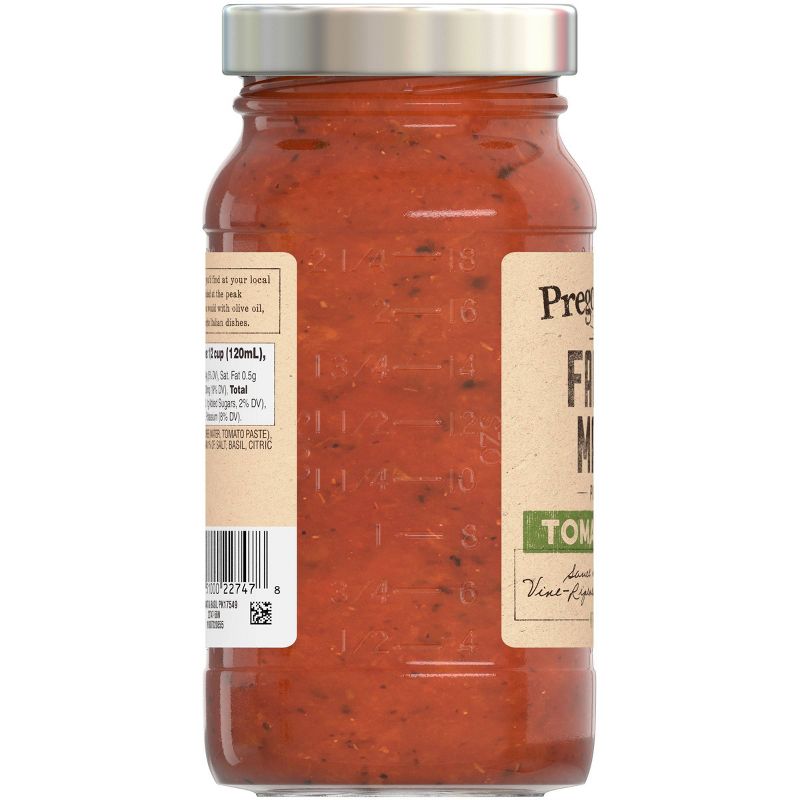Prego Farmers' Market Tomato & Basil Marinara Pasta Sauce - 23.5oz