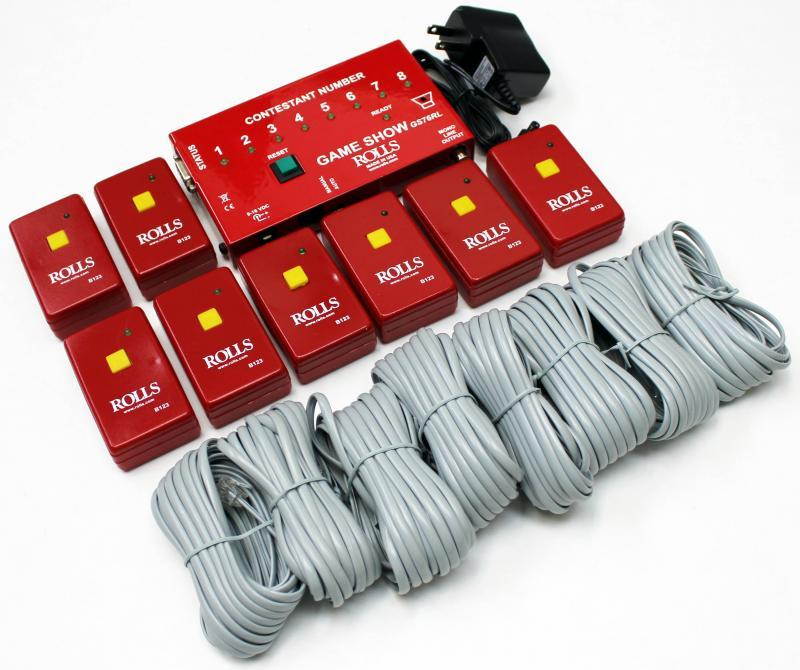 Rolls GS76RL 8-User Game Show Controller Set