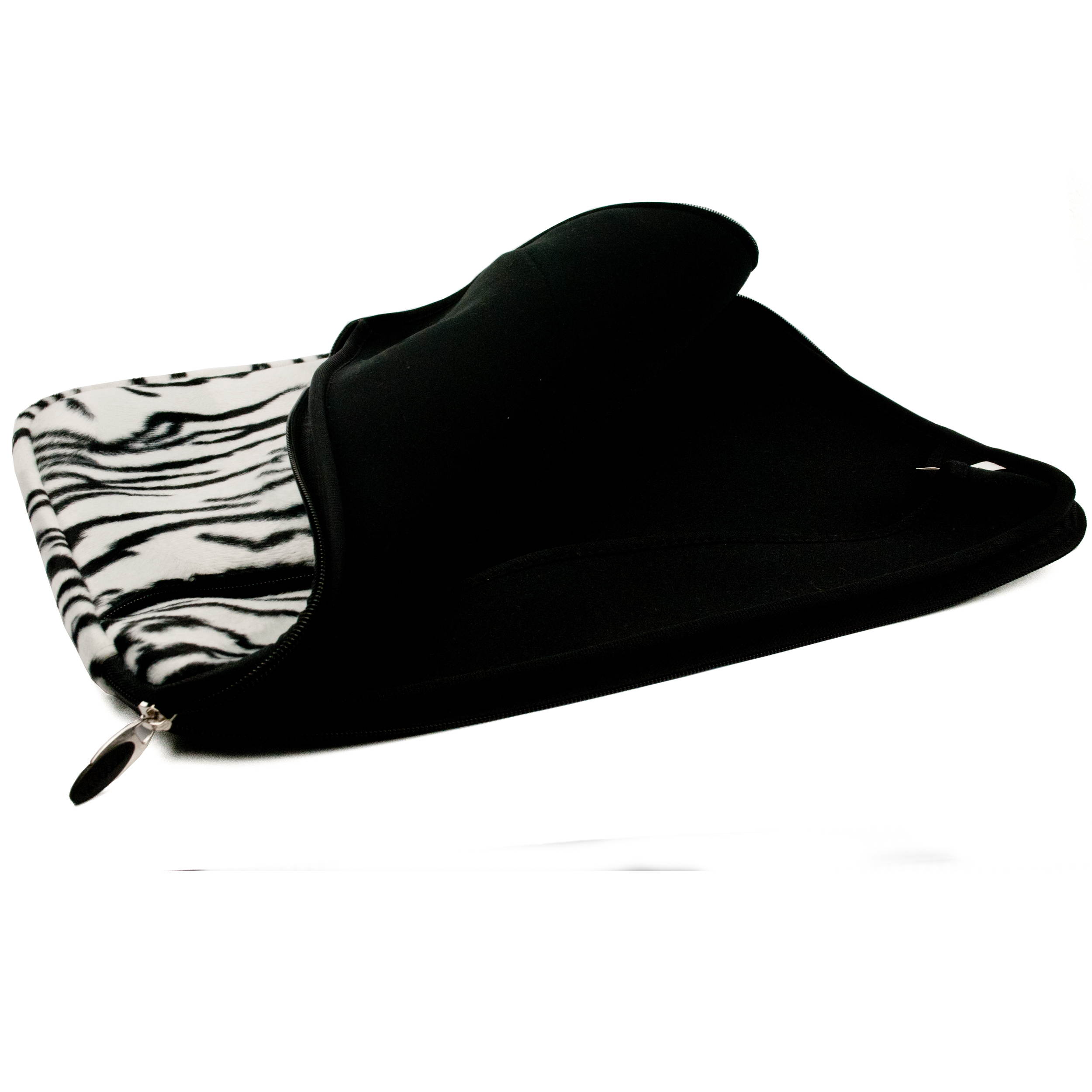 VanGoddy Black and White Zebra Universal 15 to 15.6 Inch Neoprene Sleeve