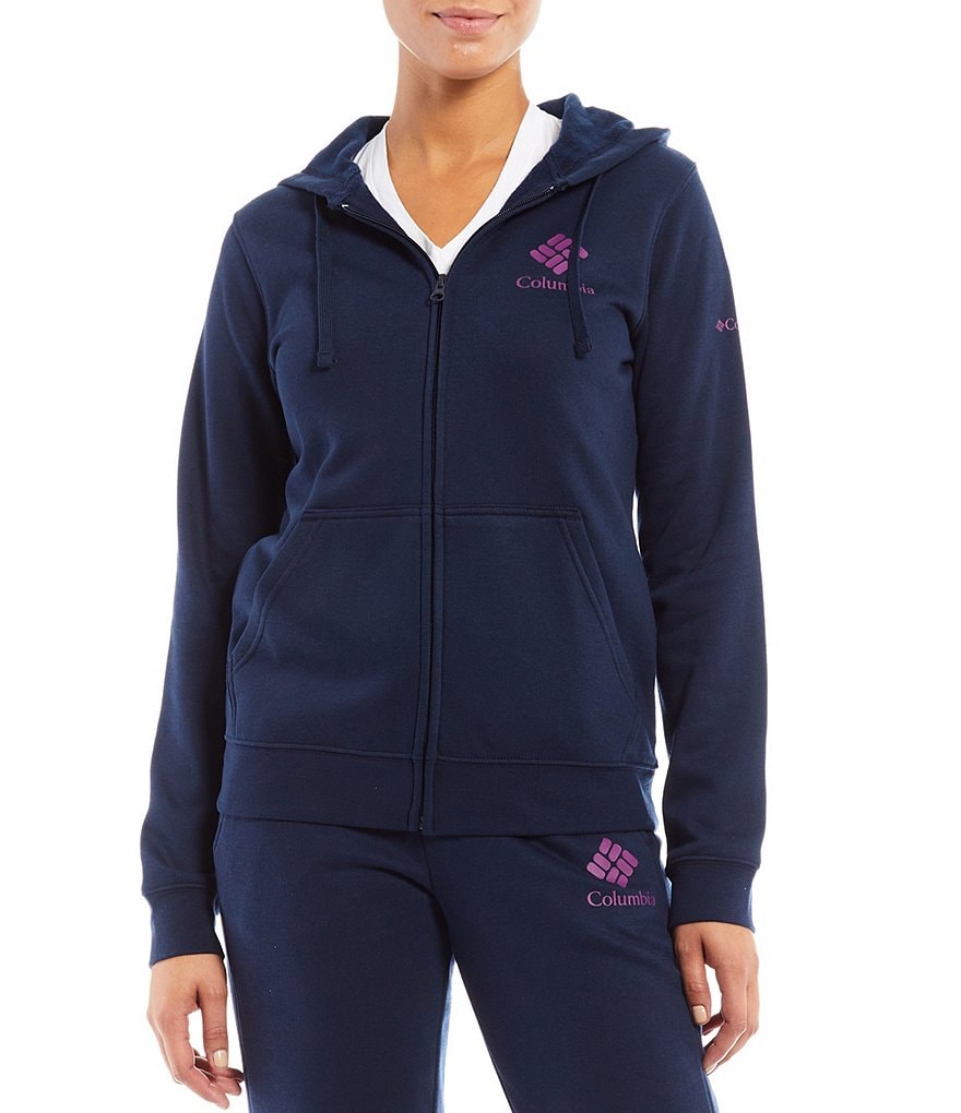 Columbia Trek&trade; Graphic Full Zip Long Sleeve Hooded Jacket