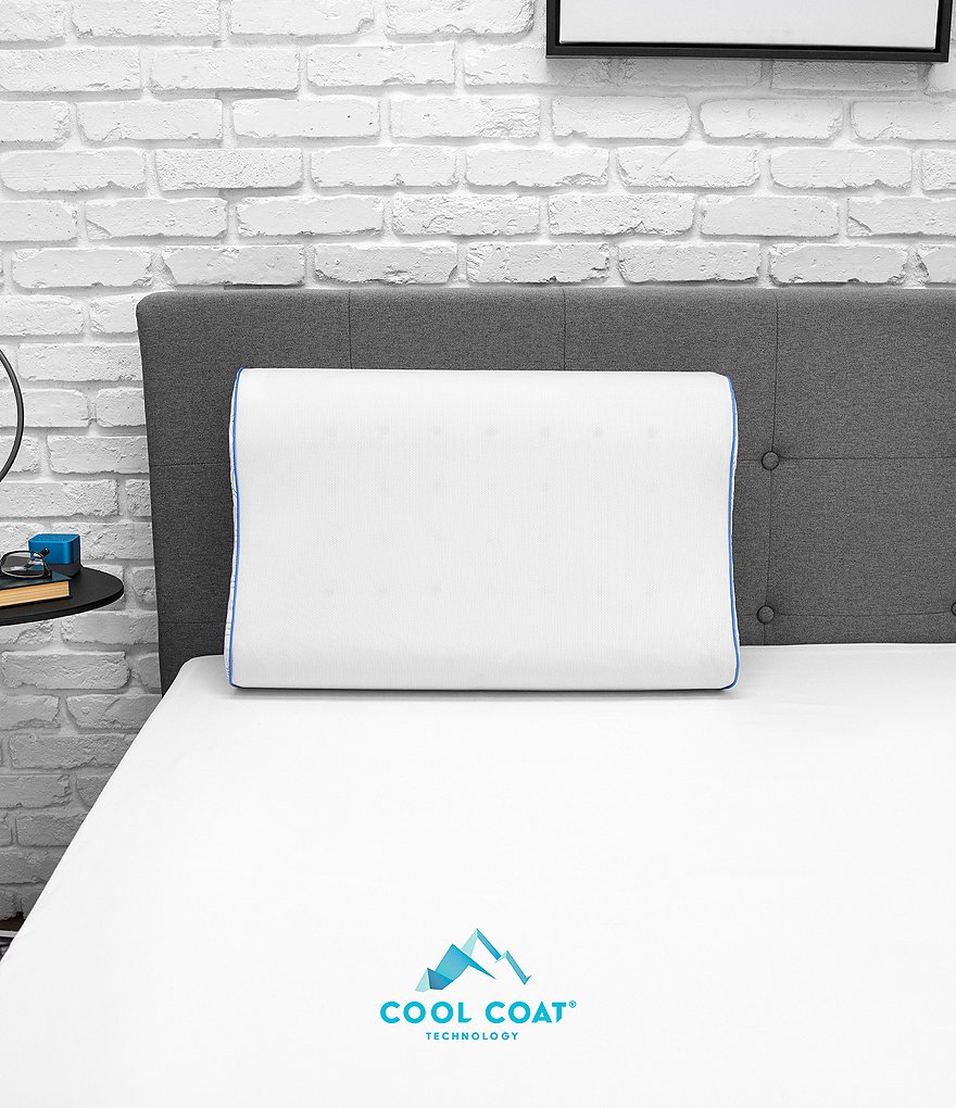 Sensorpedic Memory Foam Wedge Pillow with Cooling Gel Coating