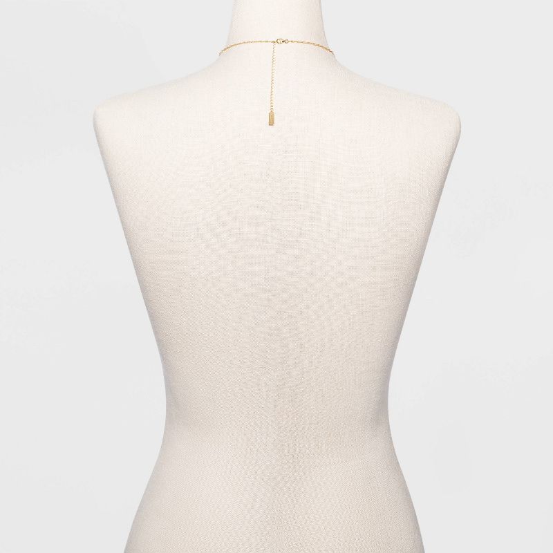 SUGARFIX by BaubleBar 14K Gold Plated Delicate Heart Pendant Necklace - Gold