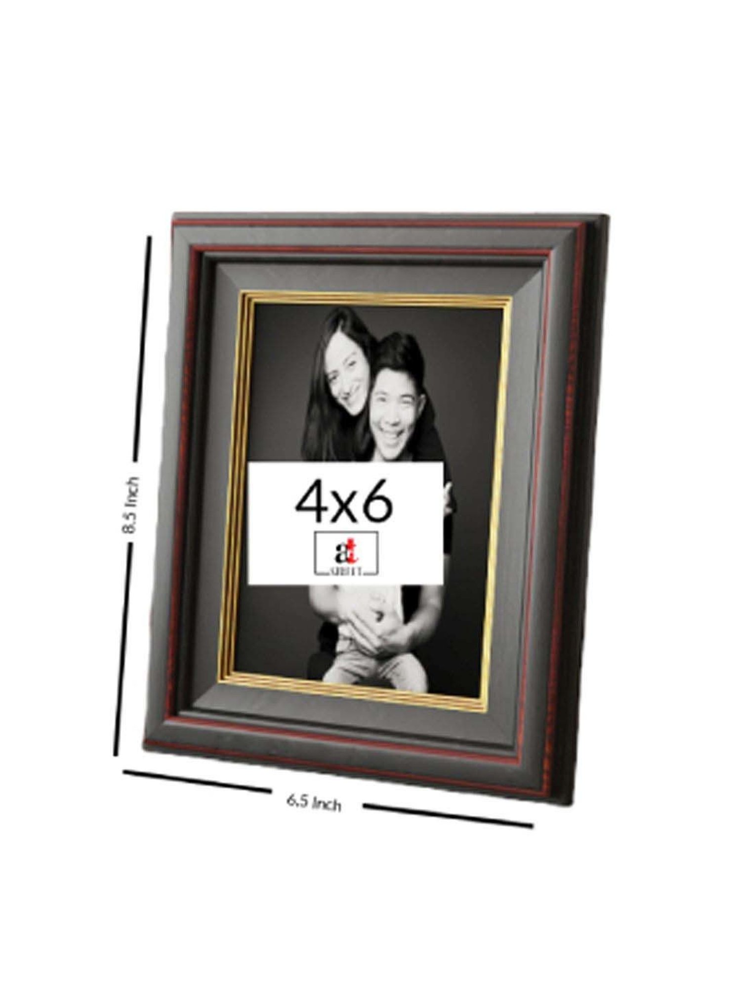 Art Street Black Synthetic Premium 3D & High Quality Table Top Photo Frame