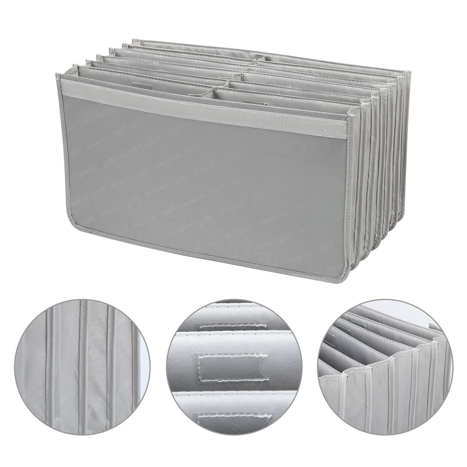 BUBM Large Travel Gig Band Cable File Bag,with double separate bags, Musical instrument Cable & Accessories Organizer Laptop Bag for 13inch macbook.