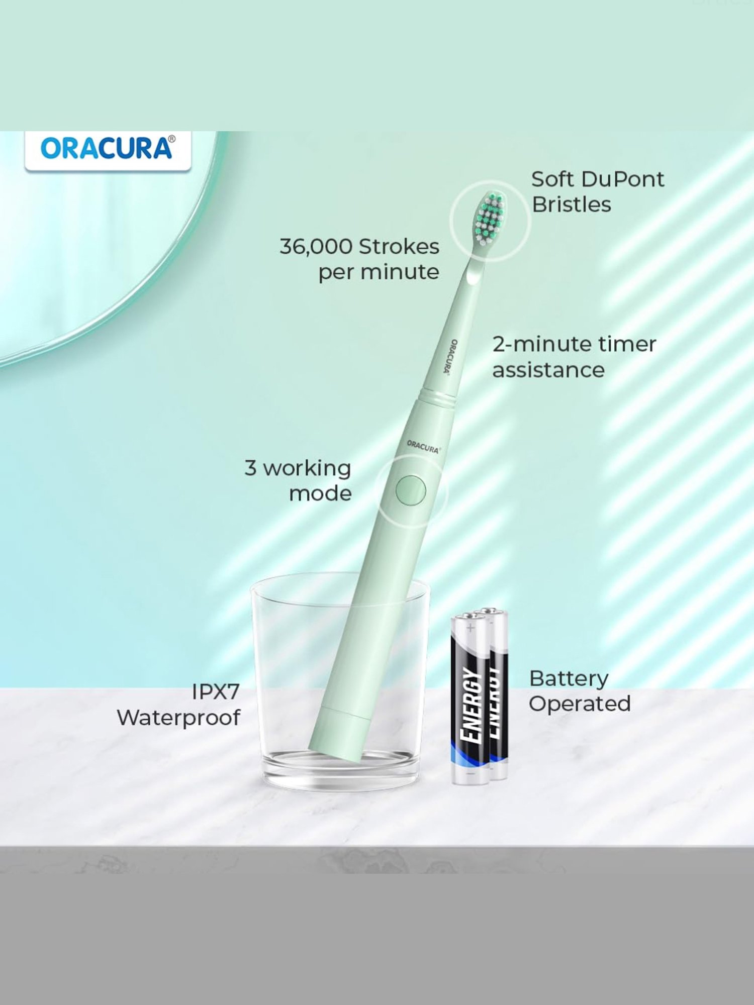 Protouch Teeth Whitening Pen for Men and Women (White)