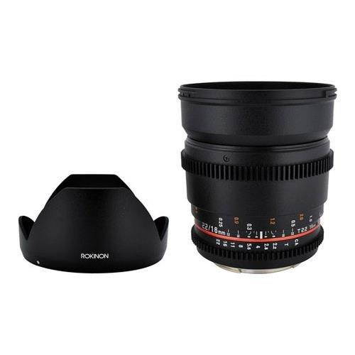 Rokinon CV16M-NEX 16mm T2.2 Cine Wide Angle Lens for Sony E-Mount Cameras