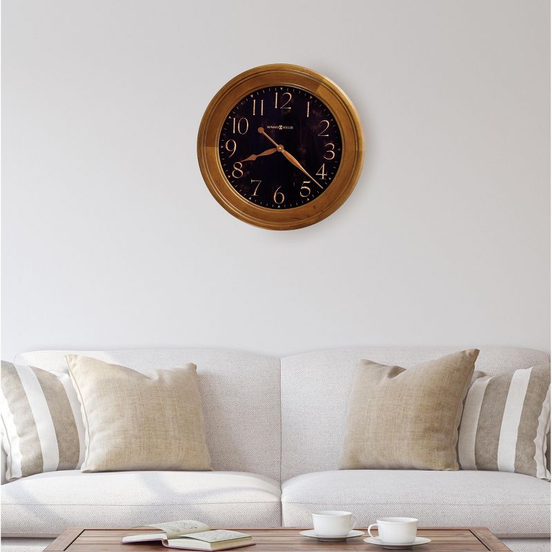Howard Miller 620482 Howard Miller Brenden Gallery Wall Clock 620-482 Vintage Umber