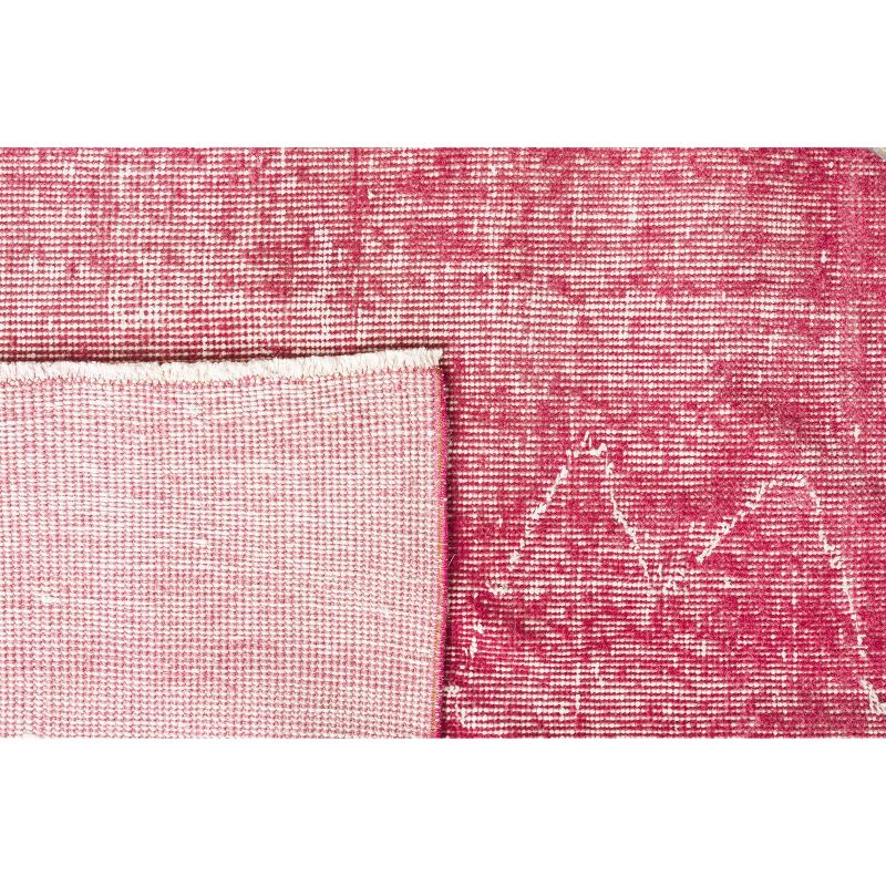 6'7"x9'6" Vintage One-of-a-Kind Urmi Rug Purple - Revival Rugs