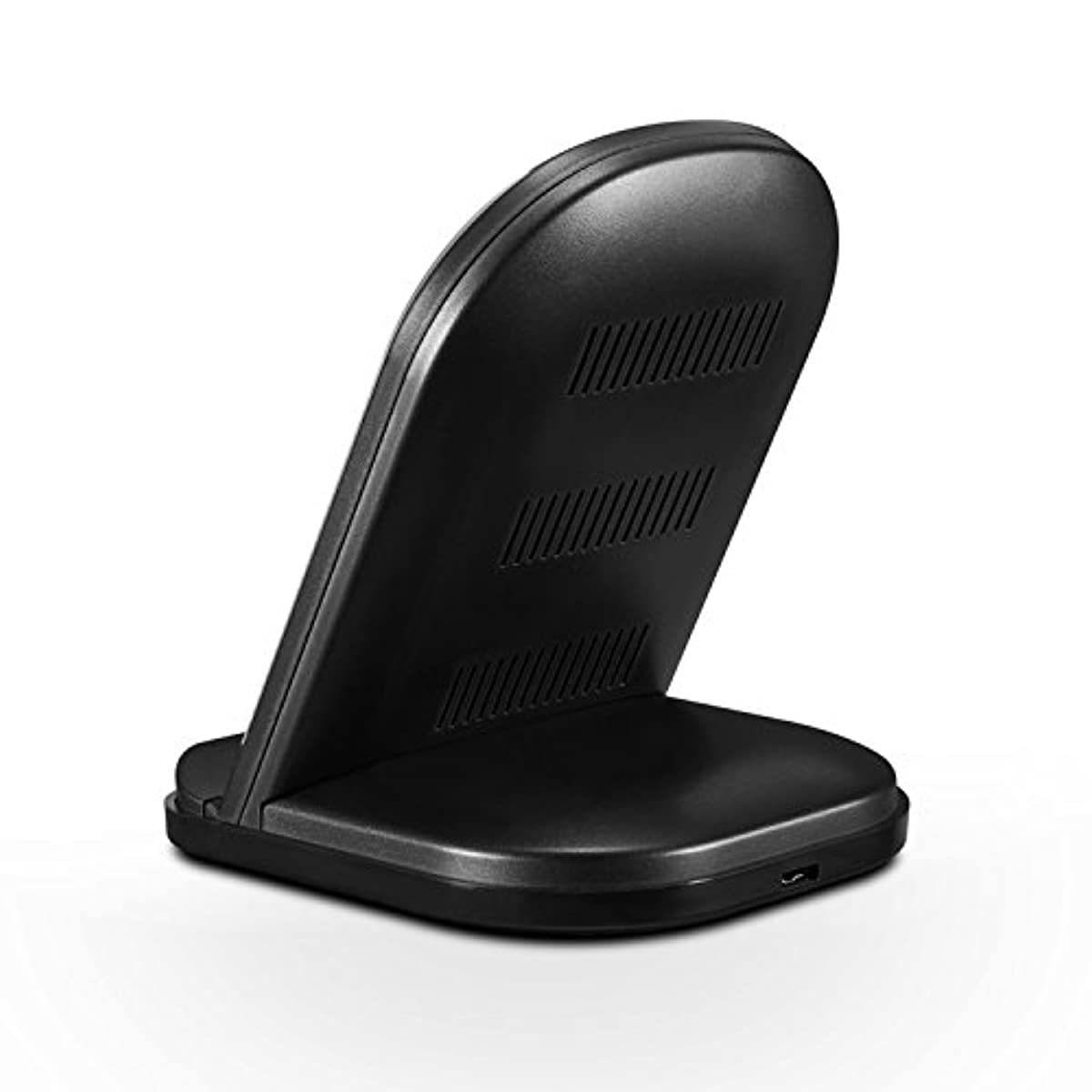 RNDs Fast Wireless Charging Stand for Apple iPhone (11, 11 Pro, 11 Pro Max, XS, XS Max, XR, X, 8, 8 Plus) (AC Adapter NOT Included) (Black)