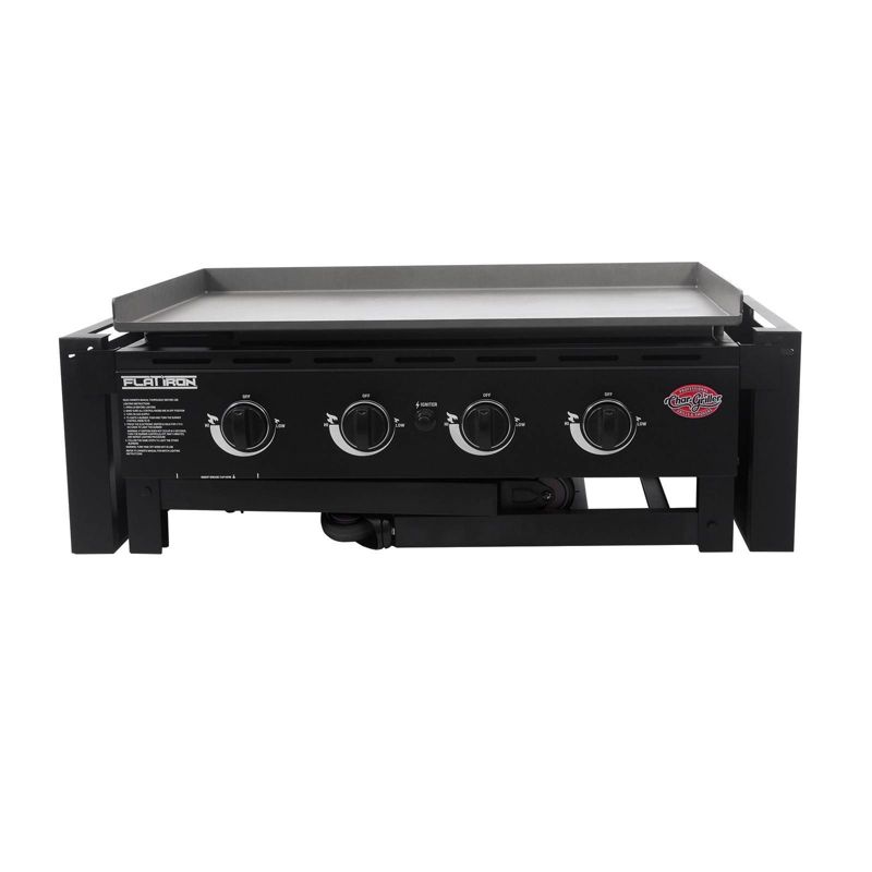 Char-Griller E8936 Flat Iron 4 Burner Griddle