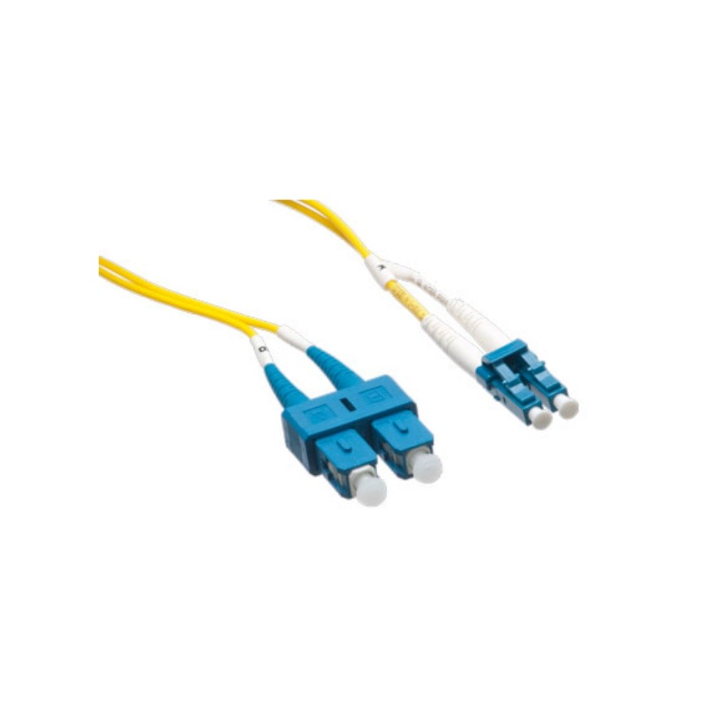 AXIOM LC/SC SINGLEMODE DUPLEX OS2 9/125 FIBER OPTIC CABLE 4M