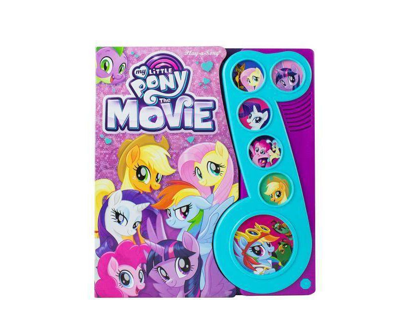 My Little Pony The Movie - Little Music Note Sound Book - by Phoenix (Board Book)