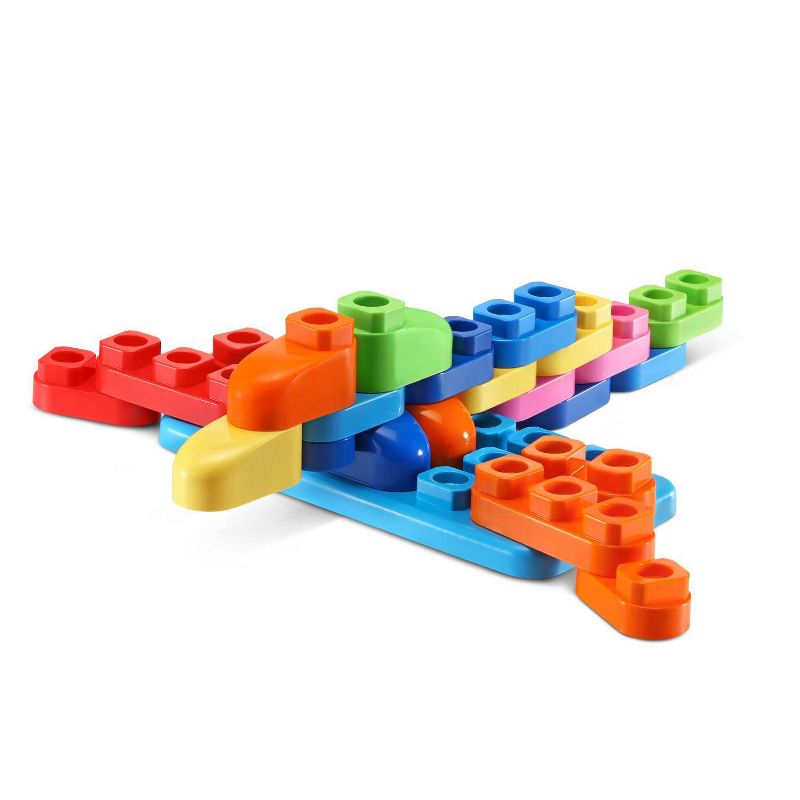 Leapbuilders  Blue's Clues Jumbo Blocks Box 81 pcs