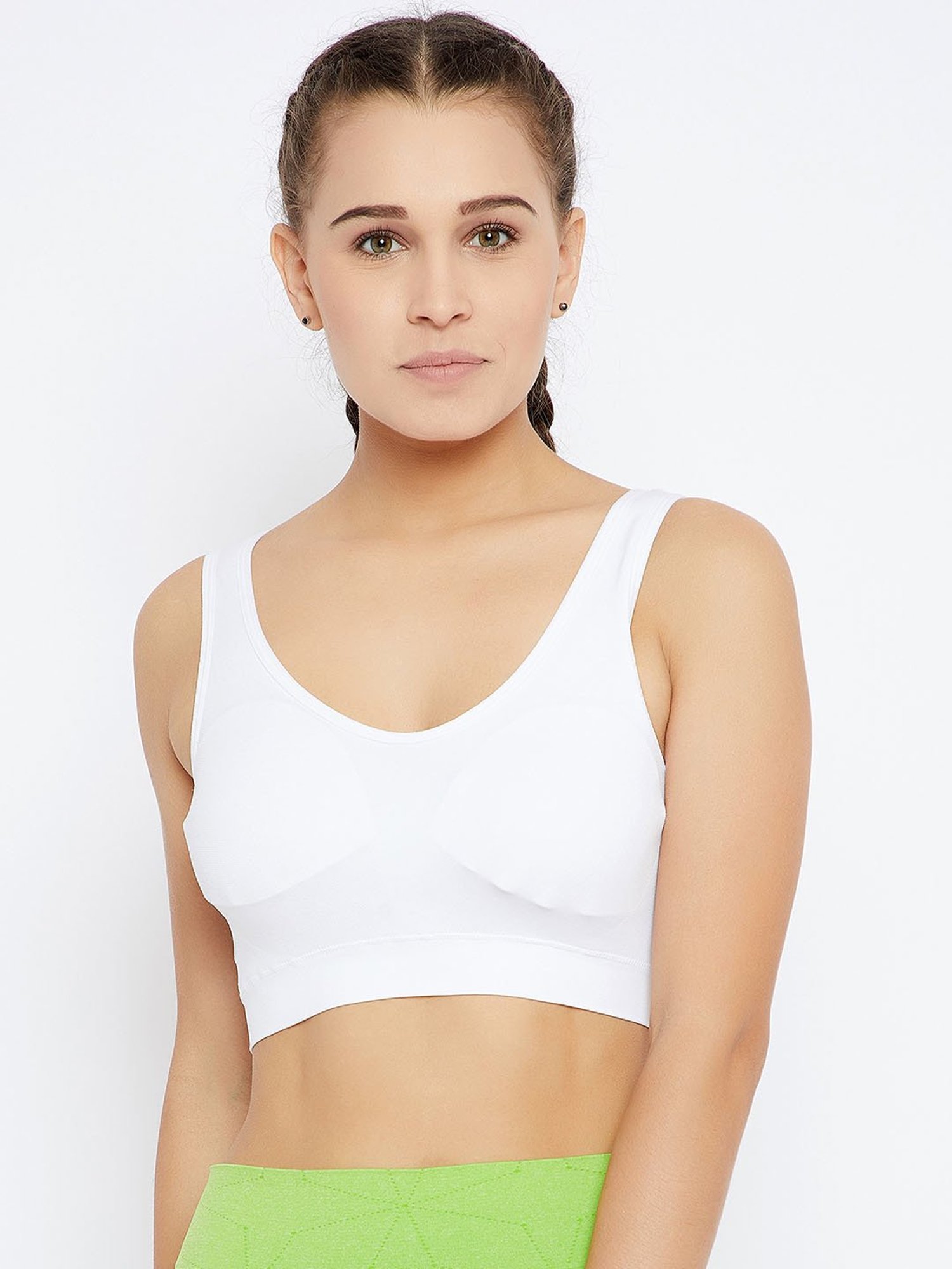 C9 Airwear Bright White Full Coverage Bralette Bra
