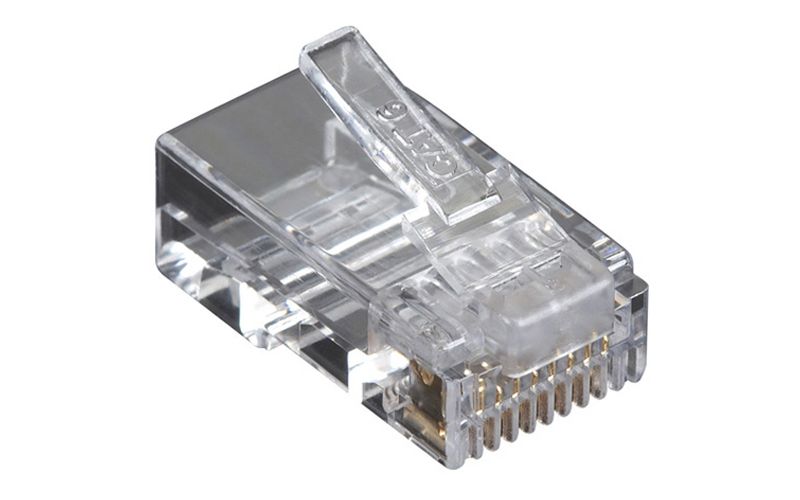 black box connect cat6 rj-45 modular plugs unshielded 50-pack