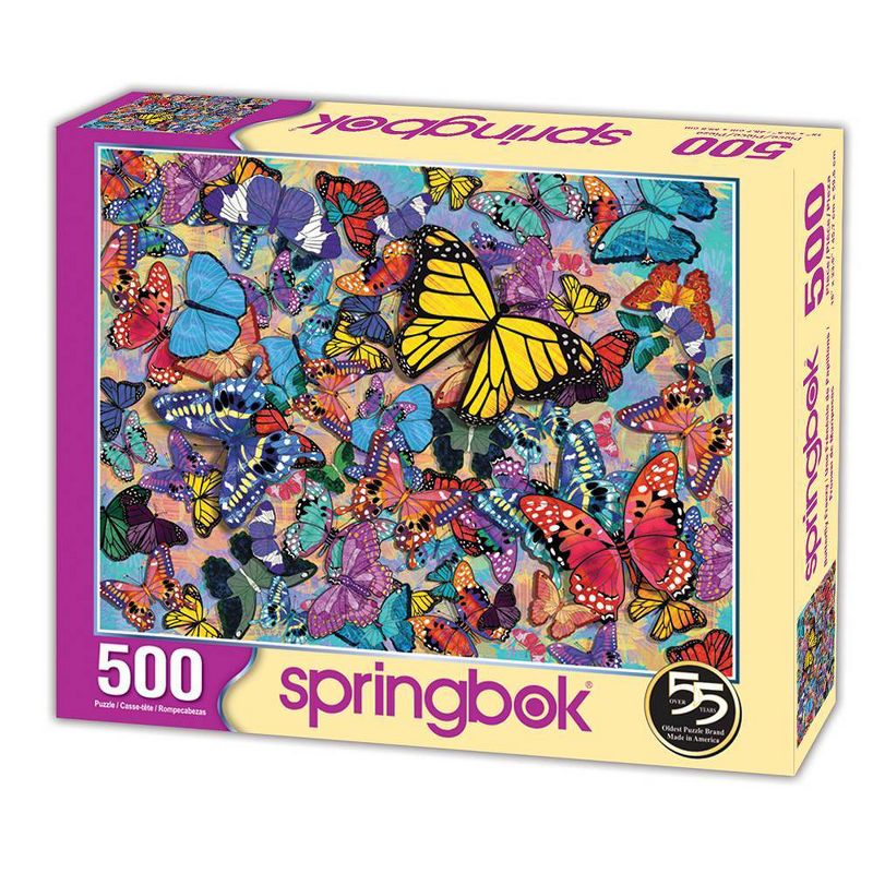 Springbok Butterfly Frenzy Jigsaw Puzzle 500pc