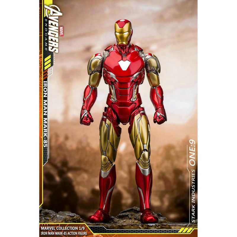 Avengers Endgame Iron Man Mark-85 1:9 Scale Figure | M.W culture Action figures