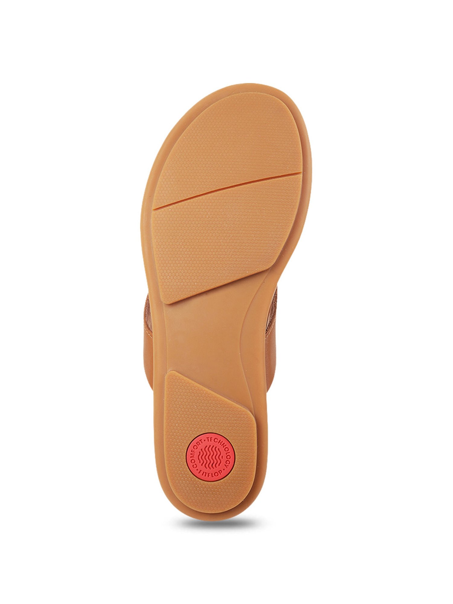 FitFlop Women's Tan Thong Sandals