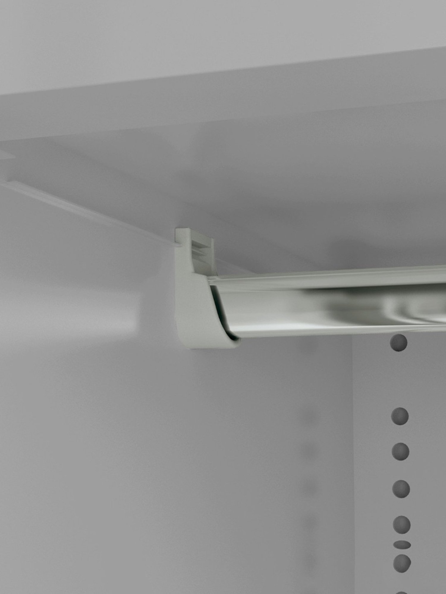 Home Basics 5 Dual Hook Chrome Plated Steel Over the Door Hanging Rack