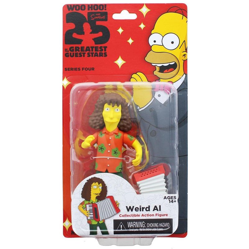 Neca The Simpsons 25 Greatest Guest Stars Series 4 Figure, Weird Al Yankovic