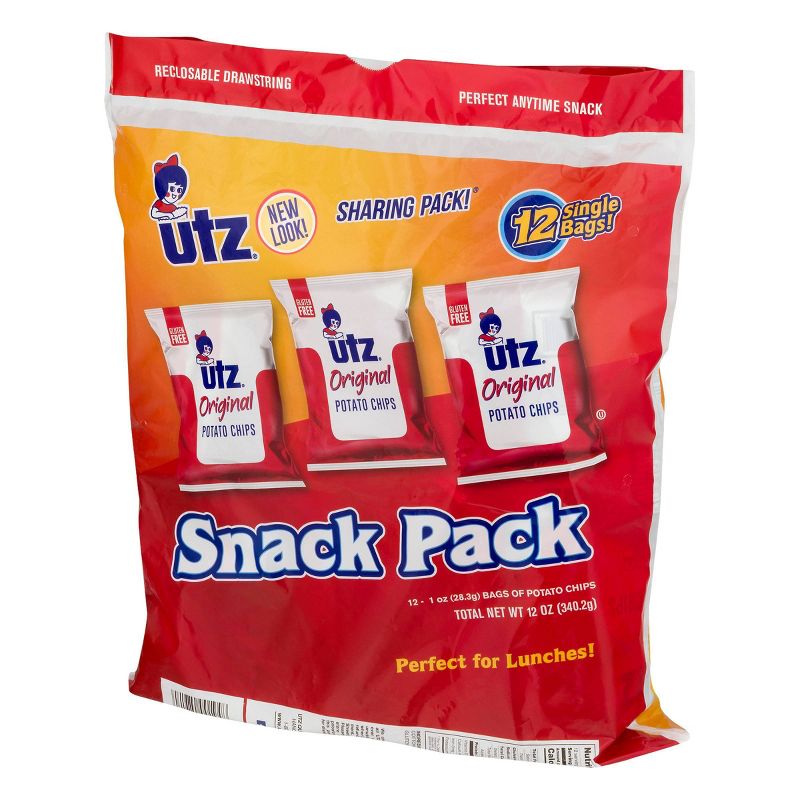 Utz Potato Chips Snack Pack - 12oz 12pk