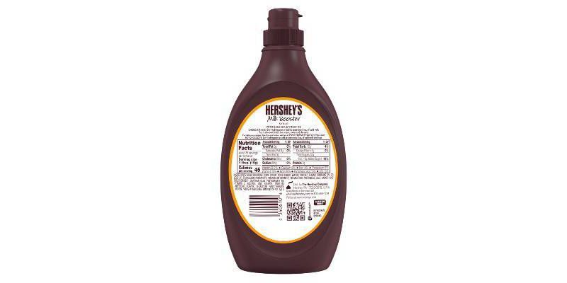 Hershey's Genuine Chocolate Plus Calcium Flavored Syrup - 24oz